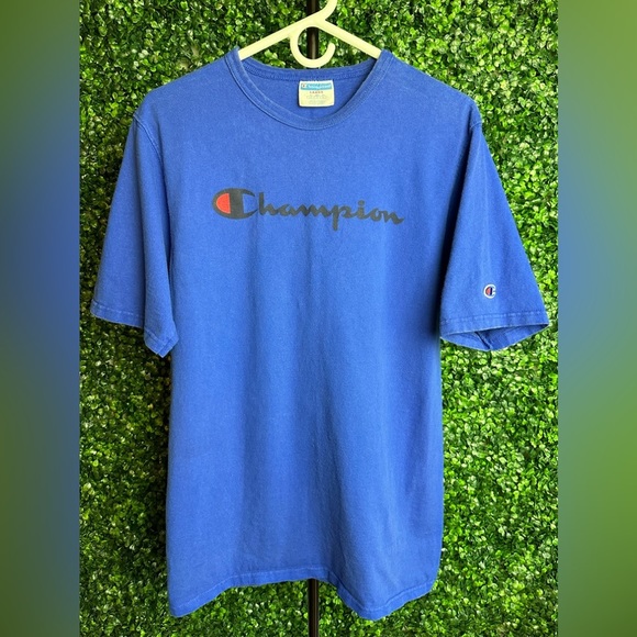 Vintage 90s Champion logo Graphic T-Shirt - Picture 1 of 5